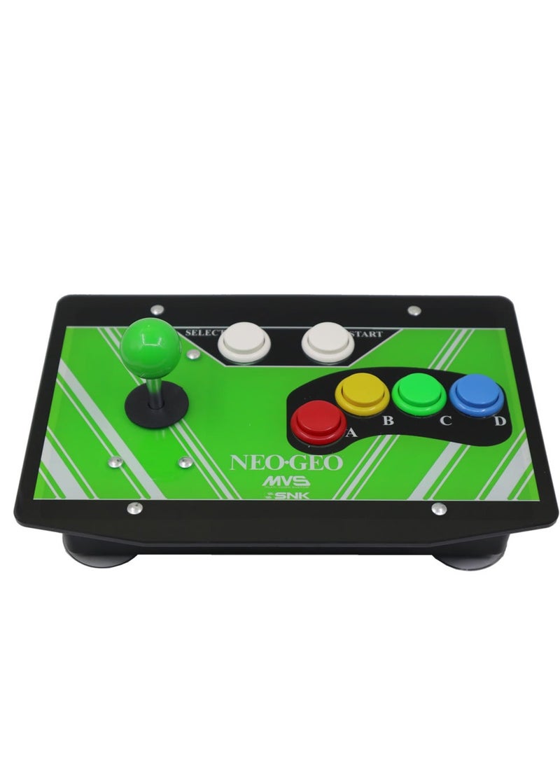 NEOGEO 6 Buttons 15Pin Arcade Joystick Controller Artwork Panel Fight Stick For Neo Geo AES MVS CD