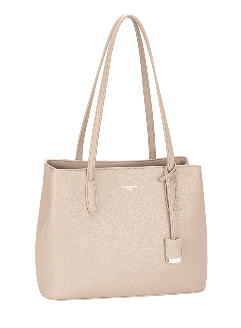 David Jones Kyria Handbags for Women Top Handle Purse Faux Leather Satchel Bags Stylish Tote Bags Shoulder Crossbody Bag Ladies Handbag