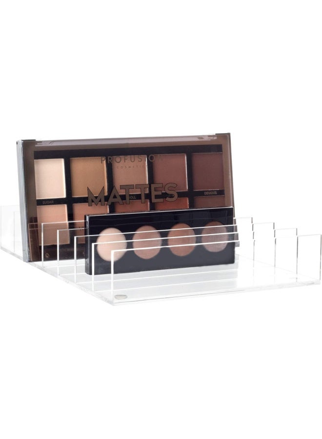Clear Makeup Organizer Eyeshadow Palette Organizer Cash Holder & Makeup Palette Organizer Acrylic
