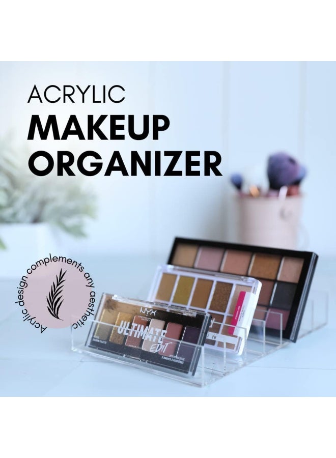 Clear Makeup Organizer Eyeshadow Palette Organizer Cash Holder & Makeup Palette Organizer Acrylic