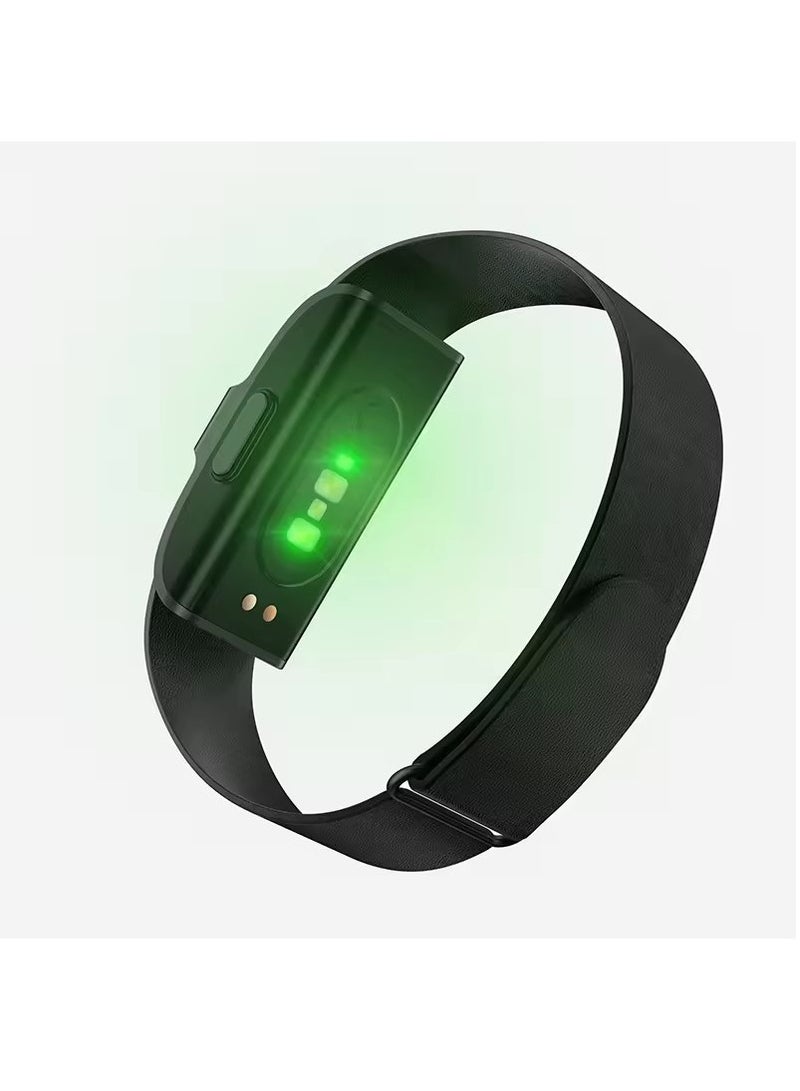 2208A Smart Bracelet Heart Rate Blood Pressure Monitor Pedometer Sport Fitness Tracker Men Women Electronic Bracelet (Black)