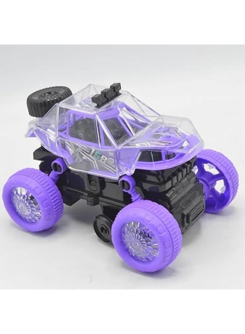 RC Stunt Car Racer Toys, Off-Road Vehicle, Light Music, Toy Racing Monster Truck Birthday Surprise For Kids