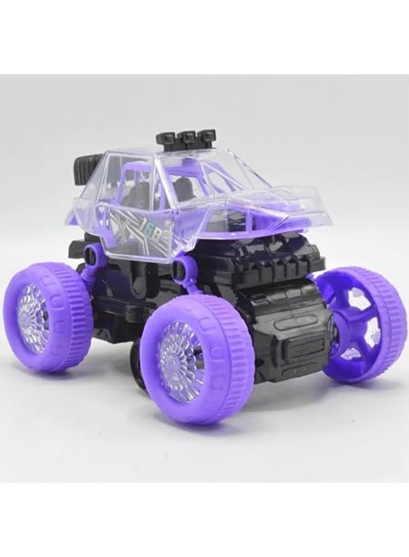 RC Stunt Car Racer Toys, Off-Road Vehicle, Light Music, Toy Racing Monster Truck Birthday Surprise For Kids