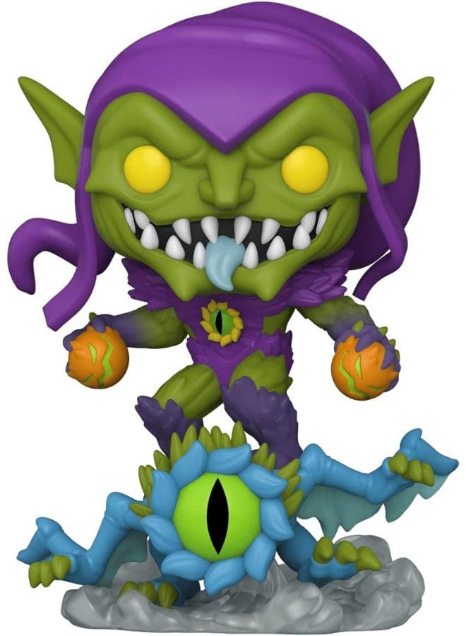 POP Marvel: Monster Hunters - Green Goblin Funko Pop! Vinyl Figure (Bundled with Compatible Pop Box Protector Case), Multicolored, 3.75 inches