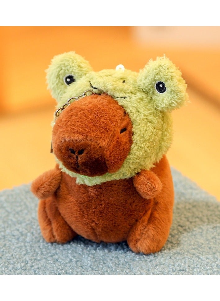 Capybara plush doll key pendant