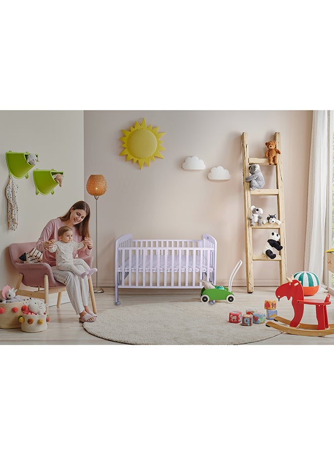 Baby Wooden Bed With Mosquito Net