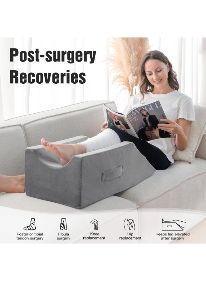 Memory Foam Leg Knee Ankle Support And Elevation Leg Pillow For Surgery