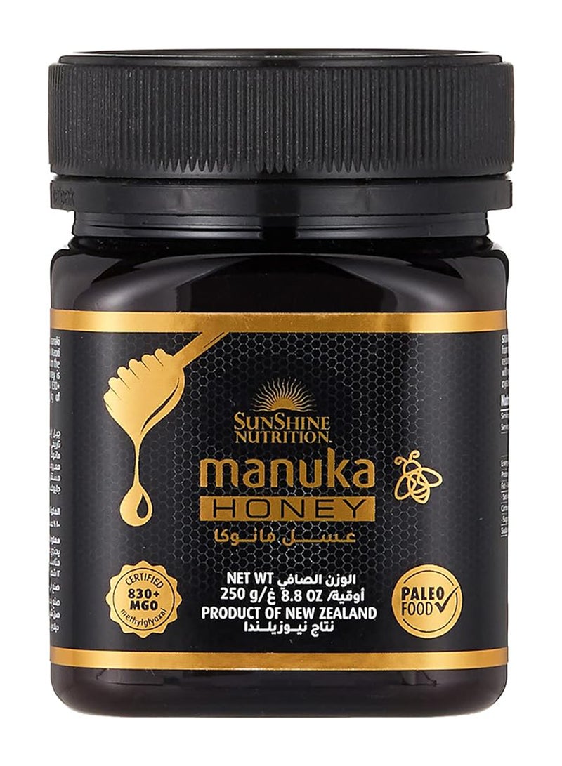 Manuka Honey 830+ Mgo 100% Pure New Zealand Honey Paleo Food 250G