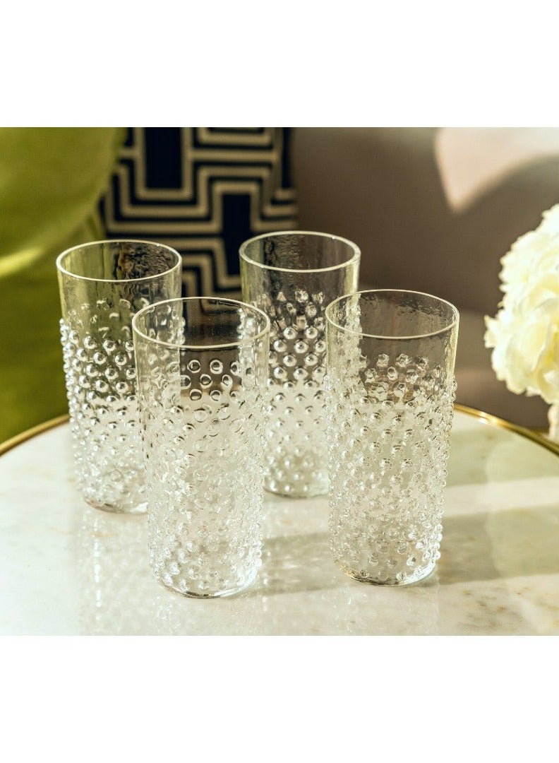 Crystal Hand-Blown Glass Tumblers - Elegant Set of 2 for Any Occasion