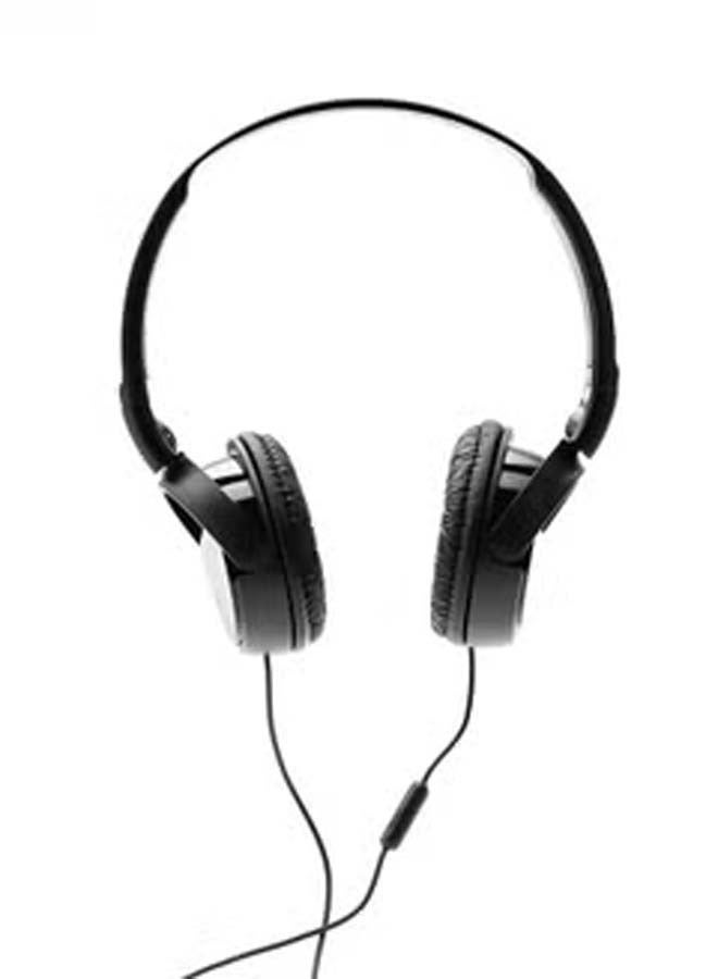 Over-Ear Wired Headphones Black