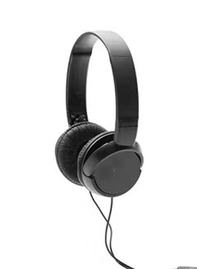 Over-Ear Wired Headphones Black