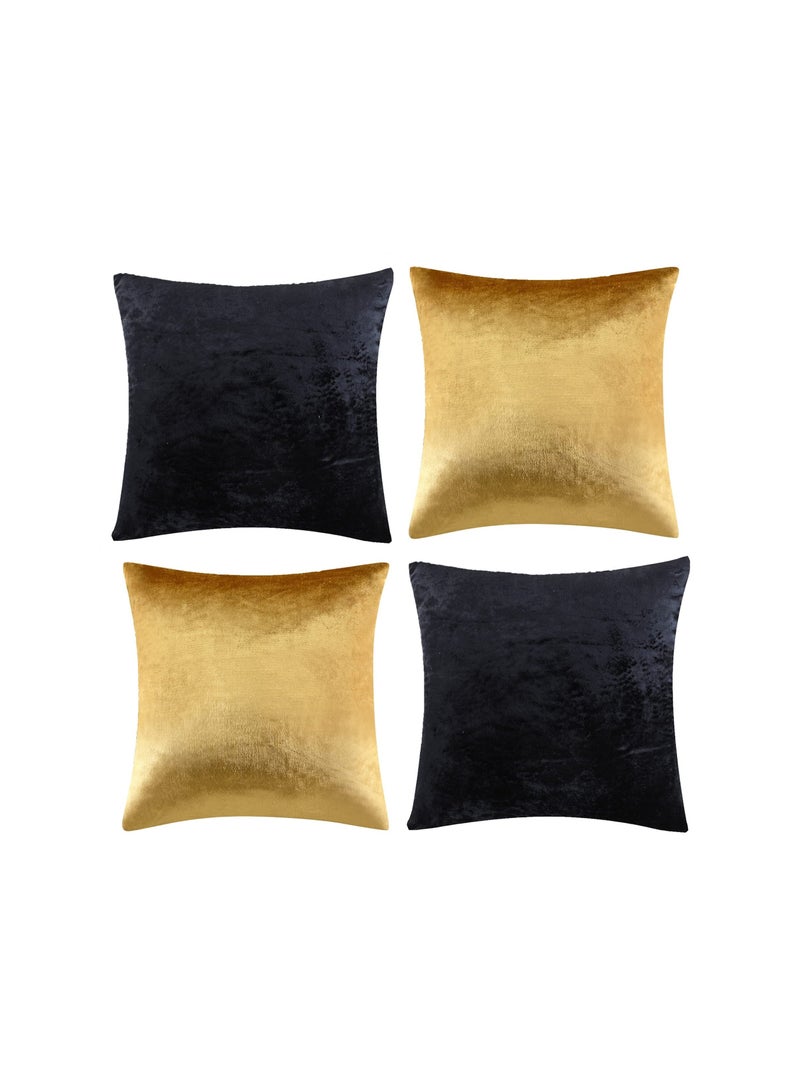 Set of 4 Pillow Cover Protector Cushion Covers Pillowcase Home Decor Decorations for Sofa Couch Bed Chair Car