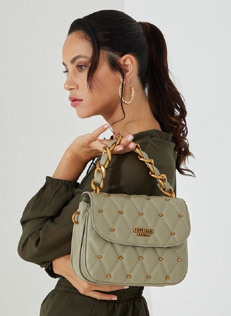 Guess Original Wanita - Triana Flap Shoulder Bag