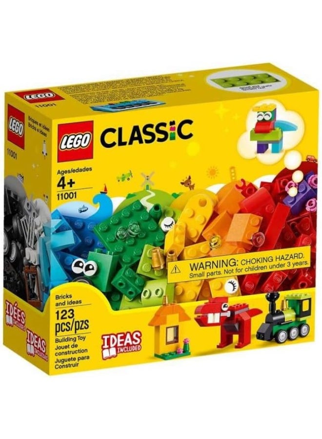 LEGO Classic Bricks and Ideas 11001 Building Kit, 2019 (123 Pieces)