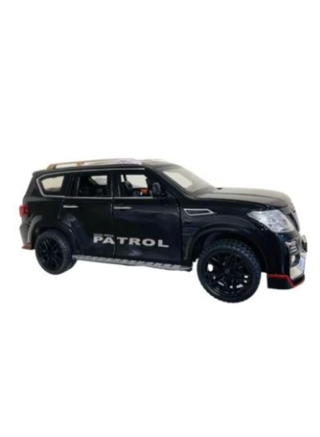 Nissan Patrol - Diecast Metal Car, Black