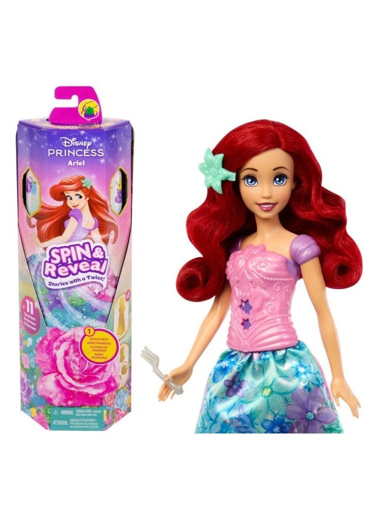 Disney Princess Fashion Doll Spin And Reveal Ariel