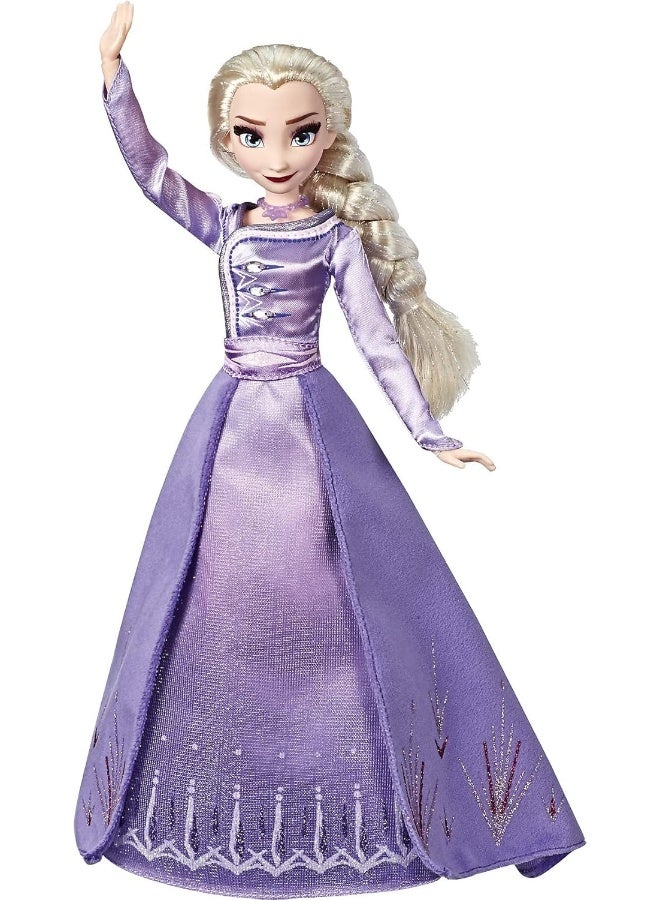 Disney Frozen Arendelle Elsa Fashion Doll With Detailed Ombre Blue Dress Inspired by Disney's Frozen 2 - Toy For Kids Ages 3 and Up