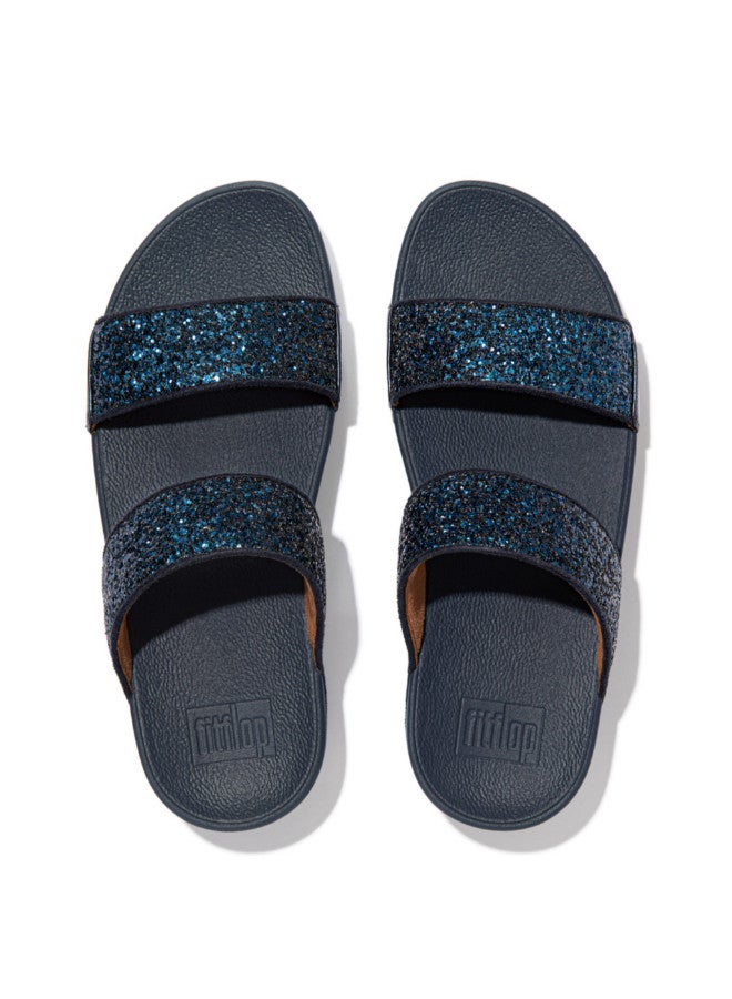 049-619 Fitflop Ladies Sandals Lulu Glitter ET3-399 Navy