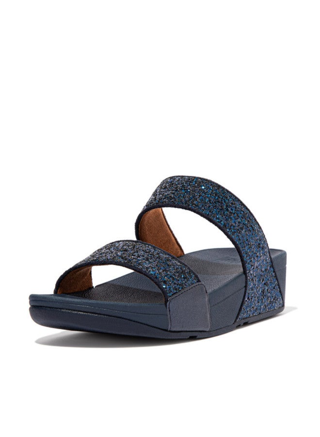 049-619 Fitflop Ladies Sandals Lulu Glitter ET3-399 Navy