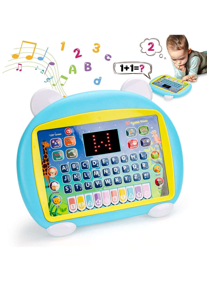 Learning Toys for Toddlers, 1 to 3 Year Old Gifts, Interactive Educational Toy Tablet, for Girls and Boys, Birthday Present, Ages 1-4