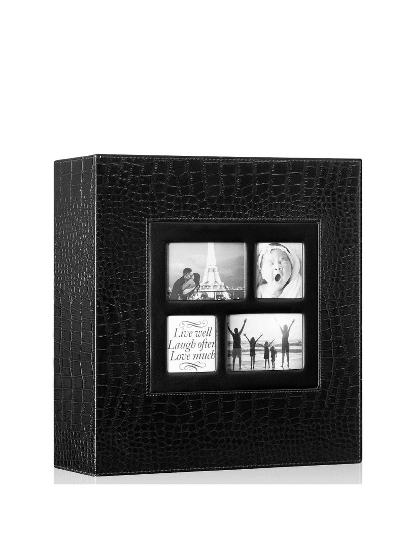 Photo Album 600 4x6 Photos Extra Large Capacity Leather Cover for Wedding Graduation Anniversary Baby Shower Gifts
