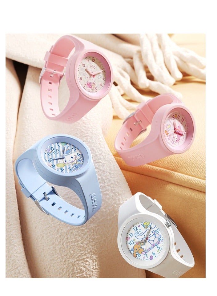 Children's School Start Gift Watch, Student Style Watch, Cute Cartoon Silicone Watch