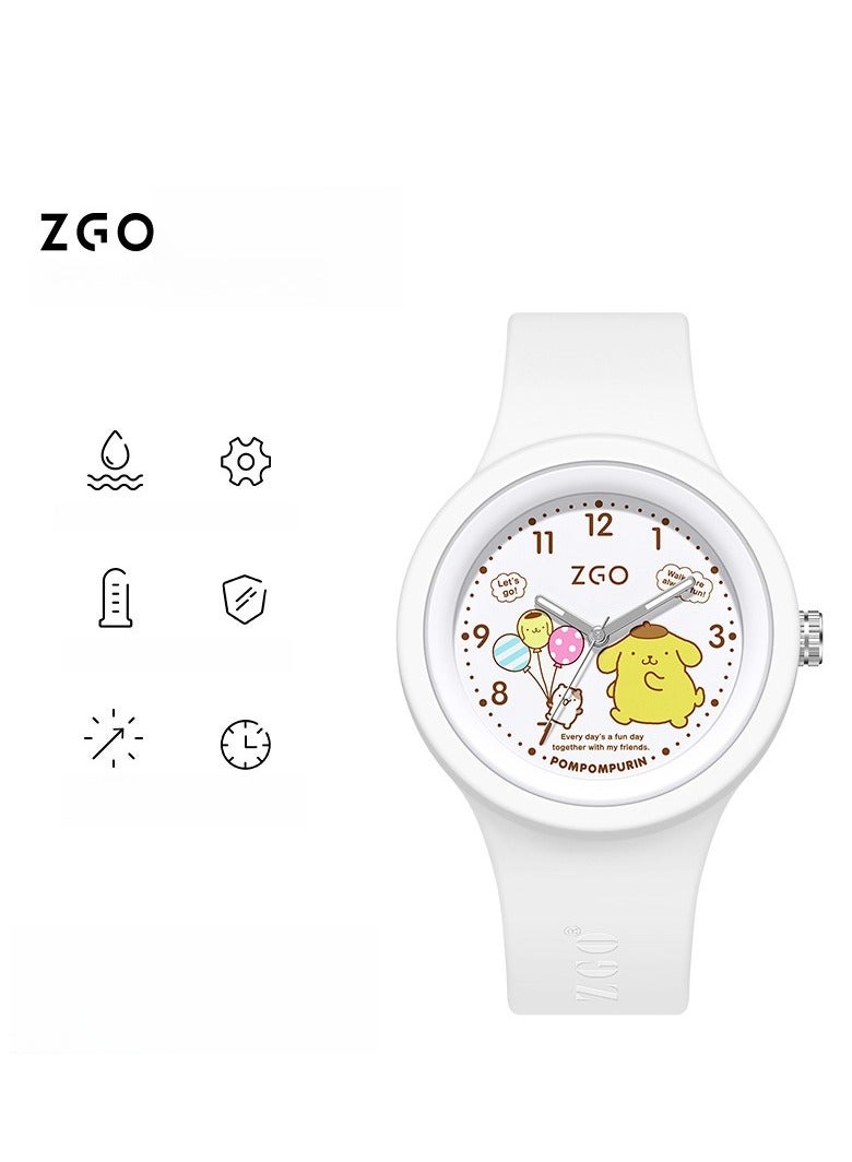 Children's School Start Gift Watch, Student Style Watch, Cute Cartoon Silicone Watch