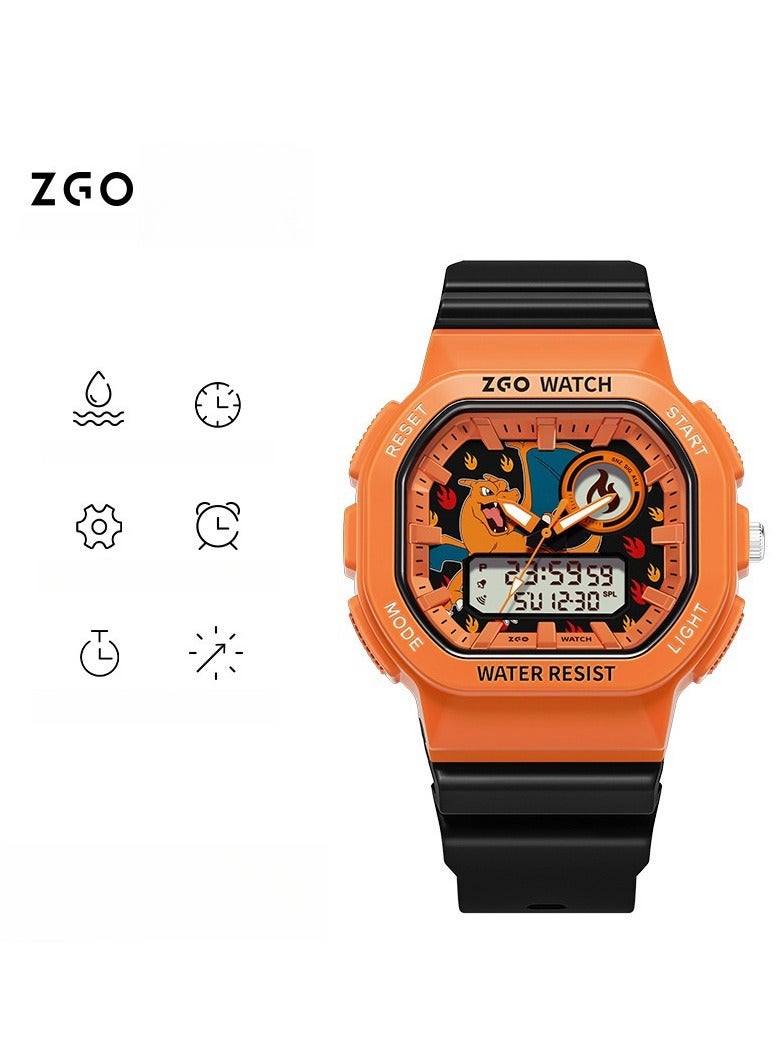 Student Gift Multi functional Waterproof Sports Electronic Watch