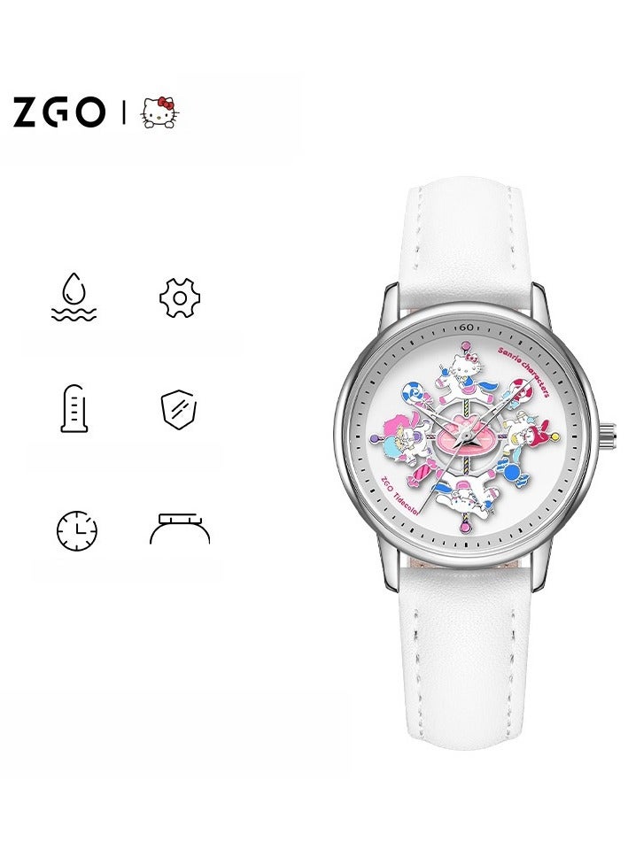 Carousel Watch Quartz Watch Waterproof Creative Gift Watch