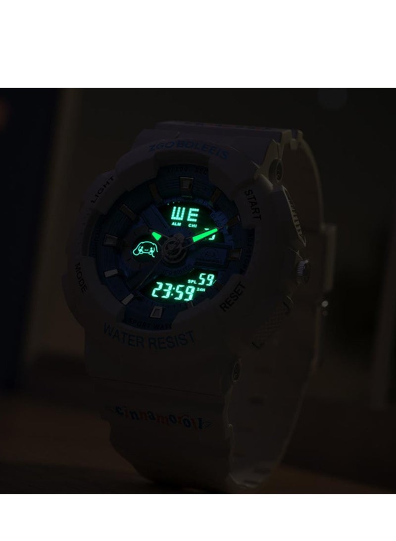 Children's Watch Gift Waterproof And Anti Fall Student Watch Sports Luminous Electronic Watch