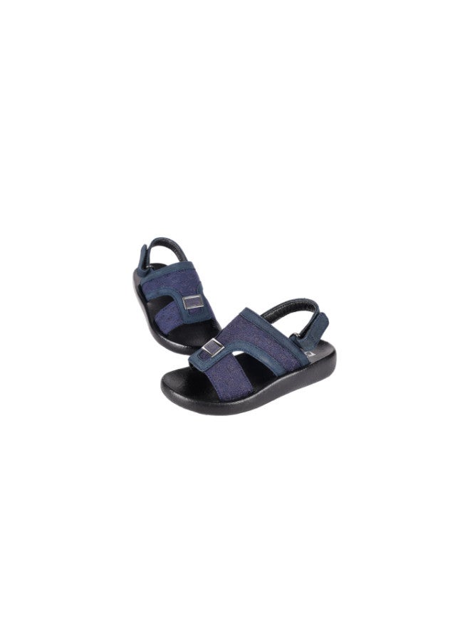 008-3579 Barjeel Uno Boys Arabic Sandals B-63102 Navy