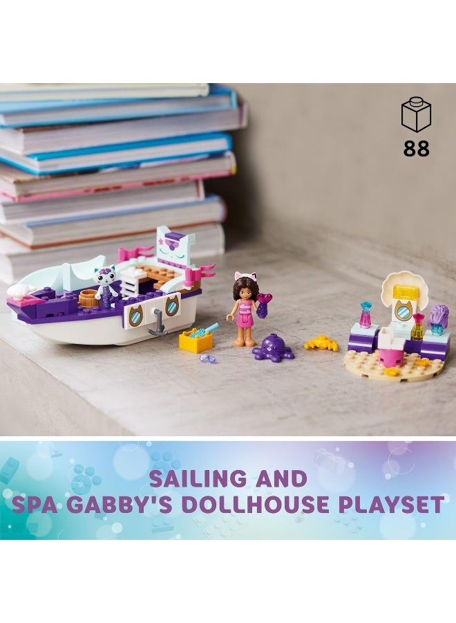 LEGO Gabby's Dollhouse Gabby & MerCat’s Ship & Spa Building Toy