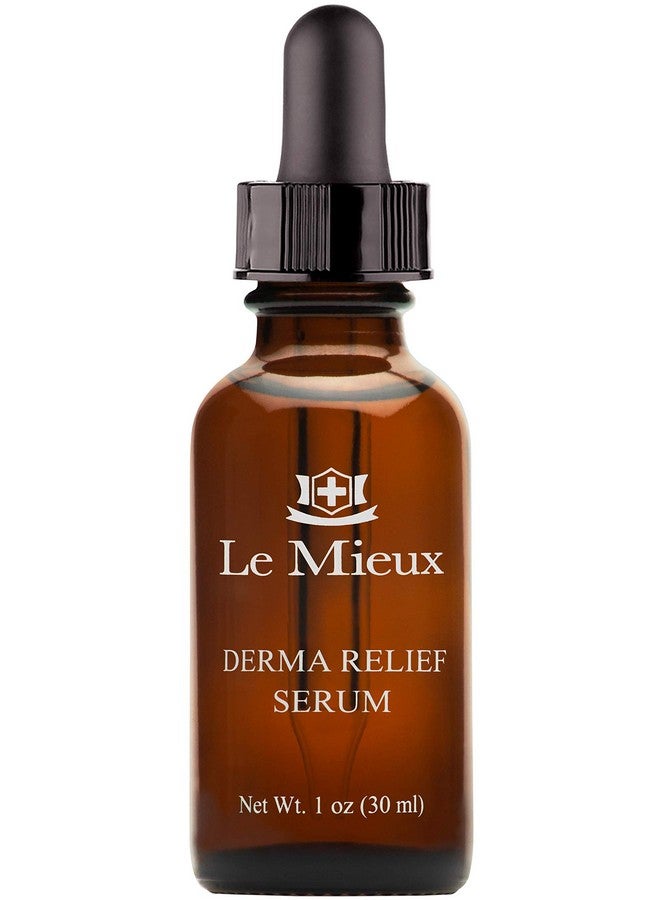 Derma Relief Serum Hydrating Oil Serum For Face With Ceramides Squalane & Kukui Moisturizing Facial Oils For Dry Or Sensitive Skin No Parabens Or Sulfates (1 Oz / 30 Ml)