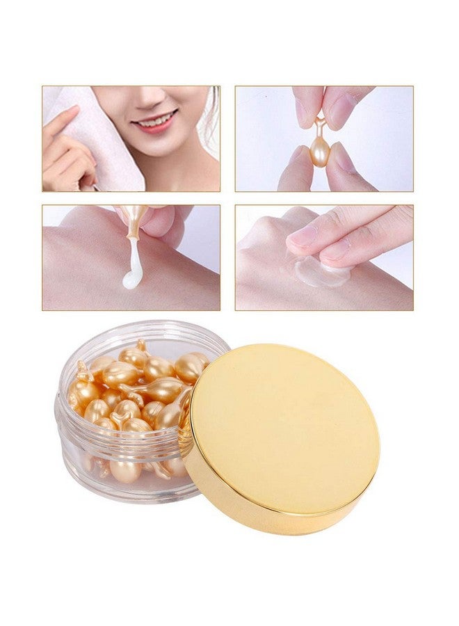 Facial Serum Capsules 30 Units Reduces Fine Lines Makeup Base Serum And Essence Capsule For Liquids During The Day Revitalizing And Antiaging Facial Treatment