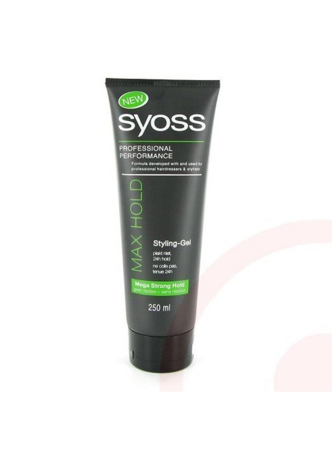 Syoss Germany Styling Gel Max Hold 250 Ml By Syoss