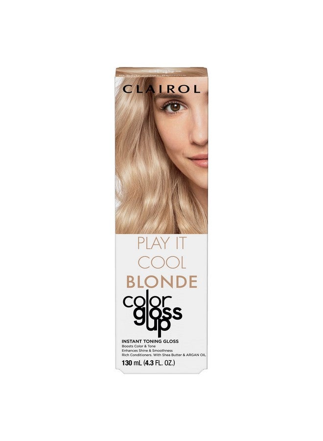 Color Gloss Up Temporary Hair Dye Play It Cool Blonde Hair Color Pack Of 1