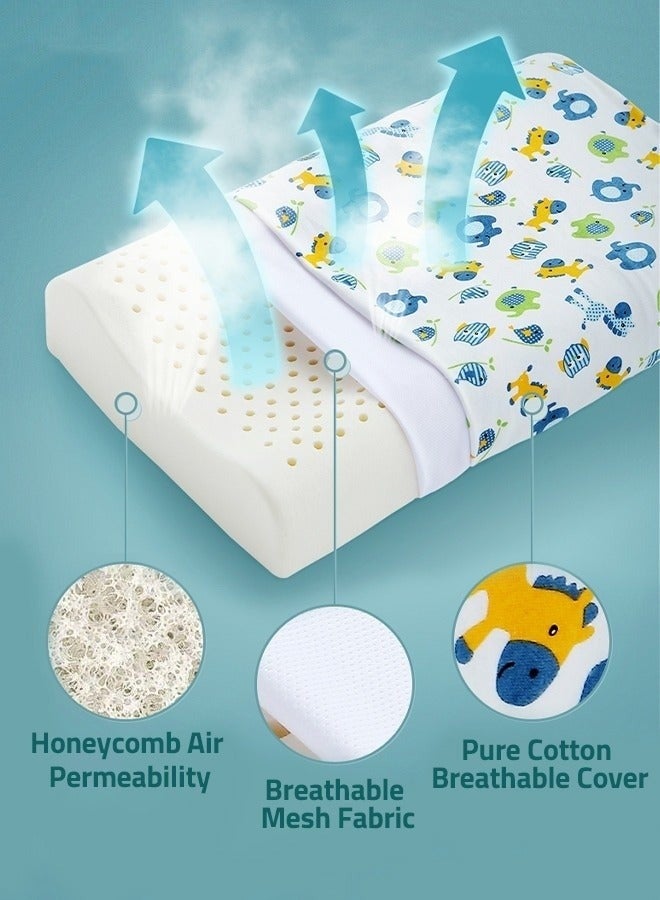 Baby Newborn Nursing Sleeping Pillow Toddler Boys and Girls Comfortable Portable Breathable Lightweight Shaping Pillows PE Multifunctional Portable Infant Head Support for Kids Infants
