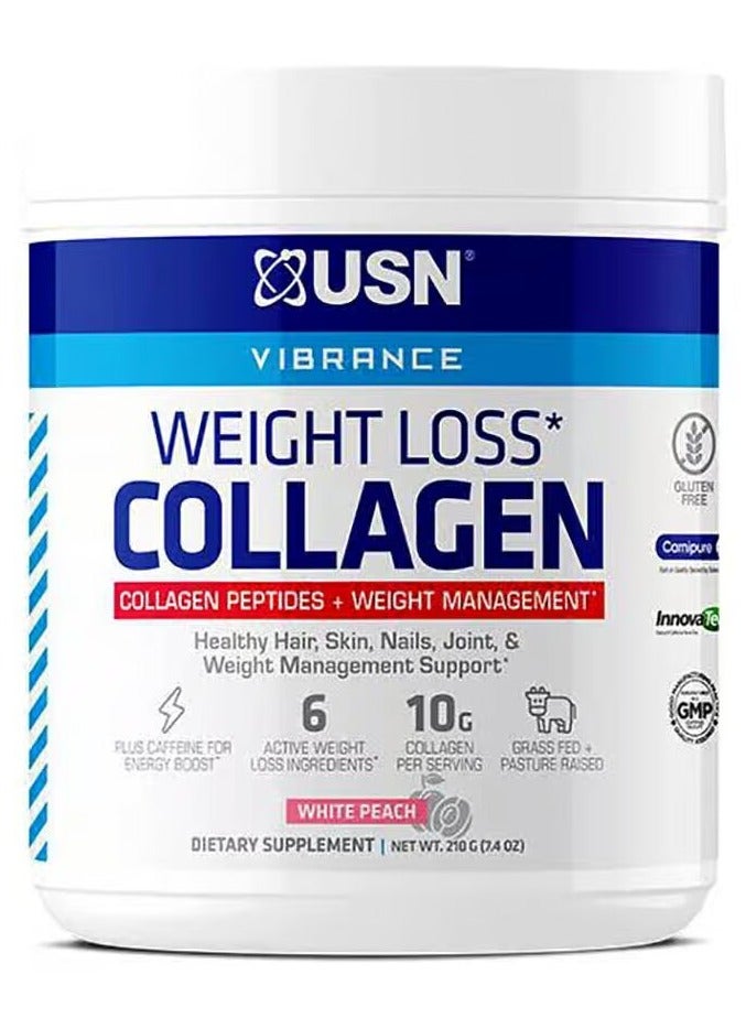 USN Weight Loss Collagen 420g White Peach Flavor