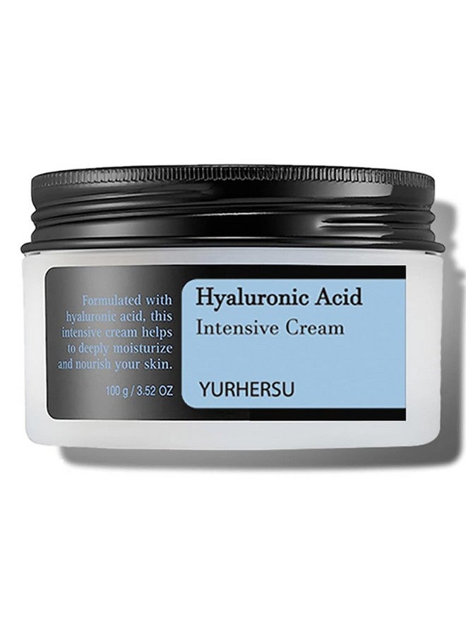 Hyaluronic Acid Face Cream Fast Absorption Not Sticky Long Lating Moisturizing Smooth Firming Skin Antiwrinkle Hydrating Building Skin Barrier Enhancing Skin Elasticity (Hyaluronic Acid)