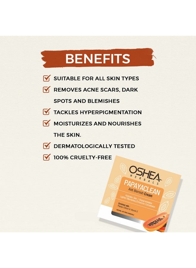 Herbals Papayaclean Anti Blemishes (Papaya Face Wash + Papaya Cream 150Gm + 50Gm (Pack Of 1))