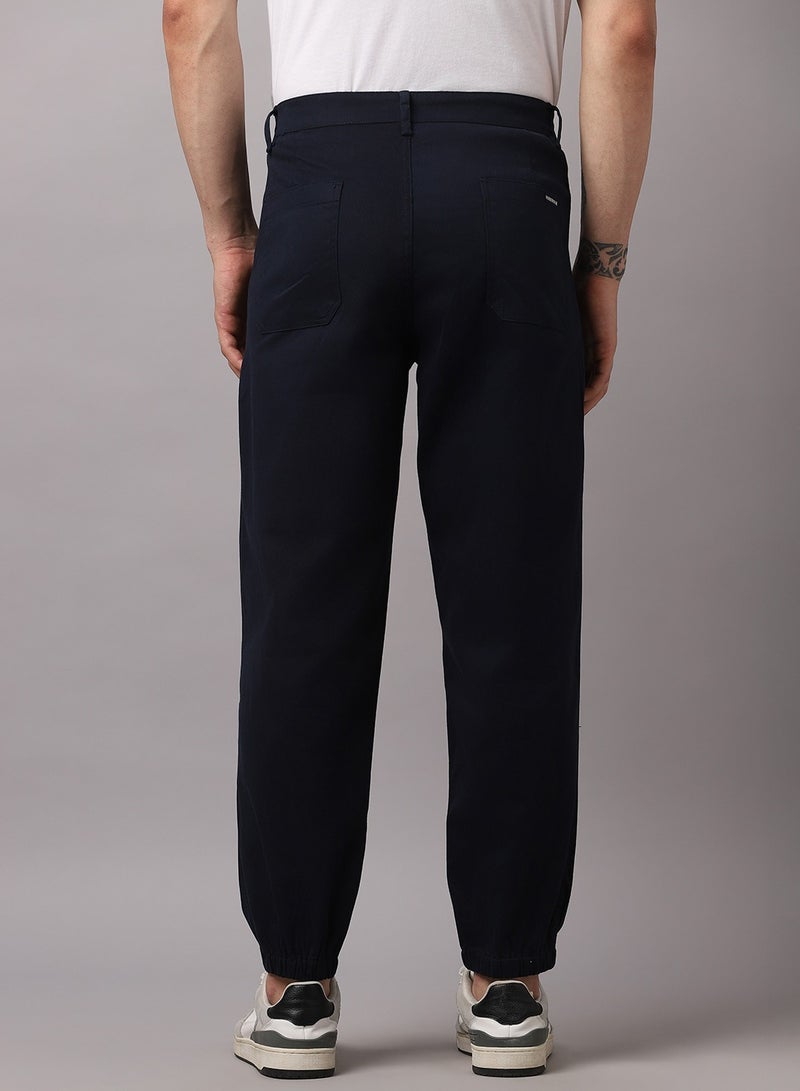 Men Mid-Rise Smart Easy Wash Joggers