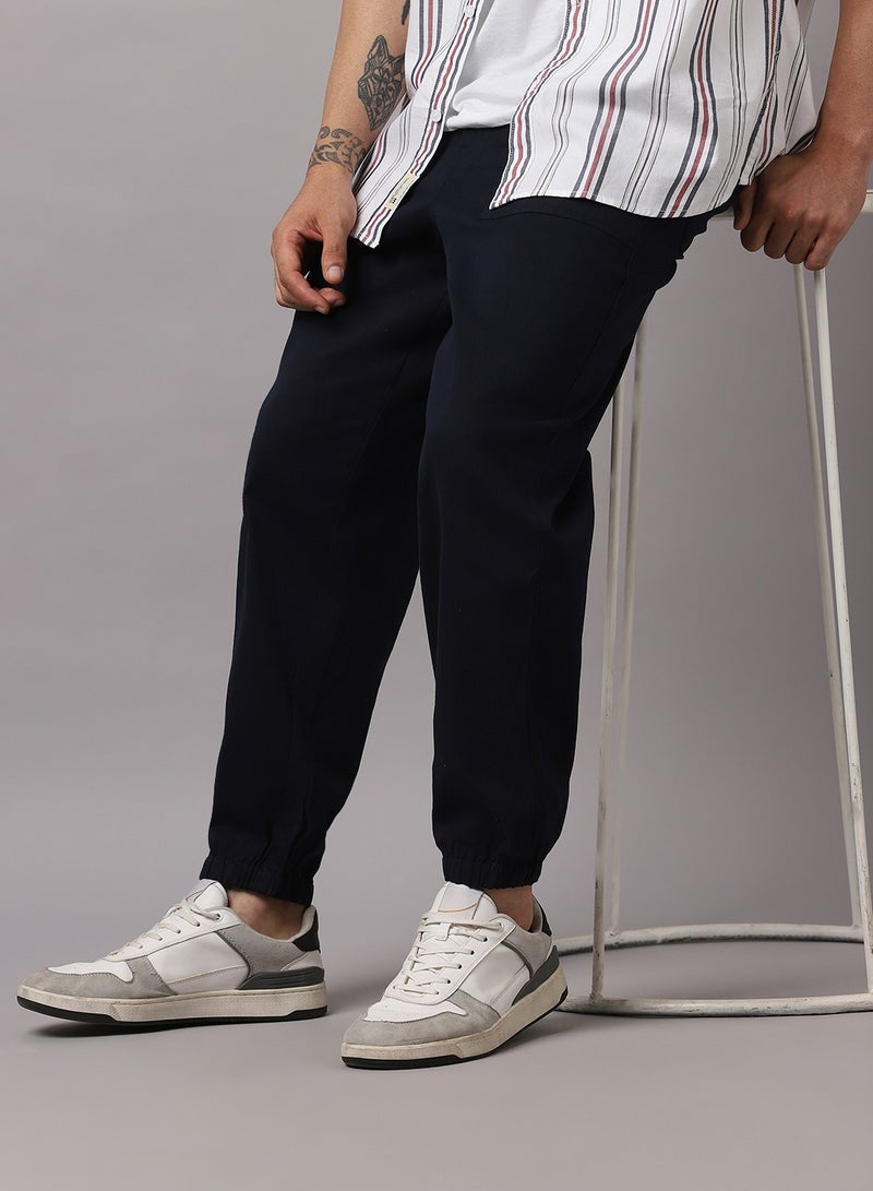 Men Mid-Rise Smart Easy Wash Joggers