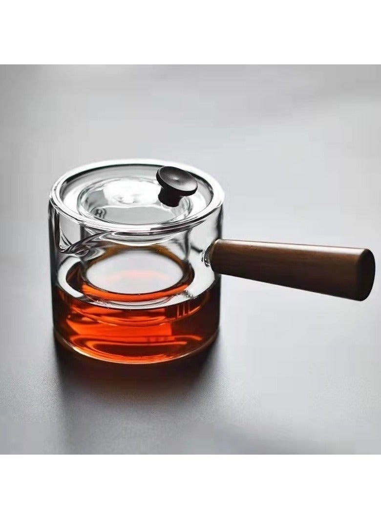 High borosilicate Pyrex teapot health pot side teapot tea maker 540ML