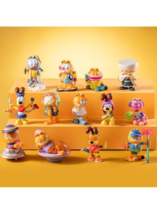 Garfield Future Fantasy Series Blind Set (12Boxes Wholeset) POPMART