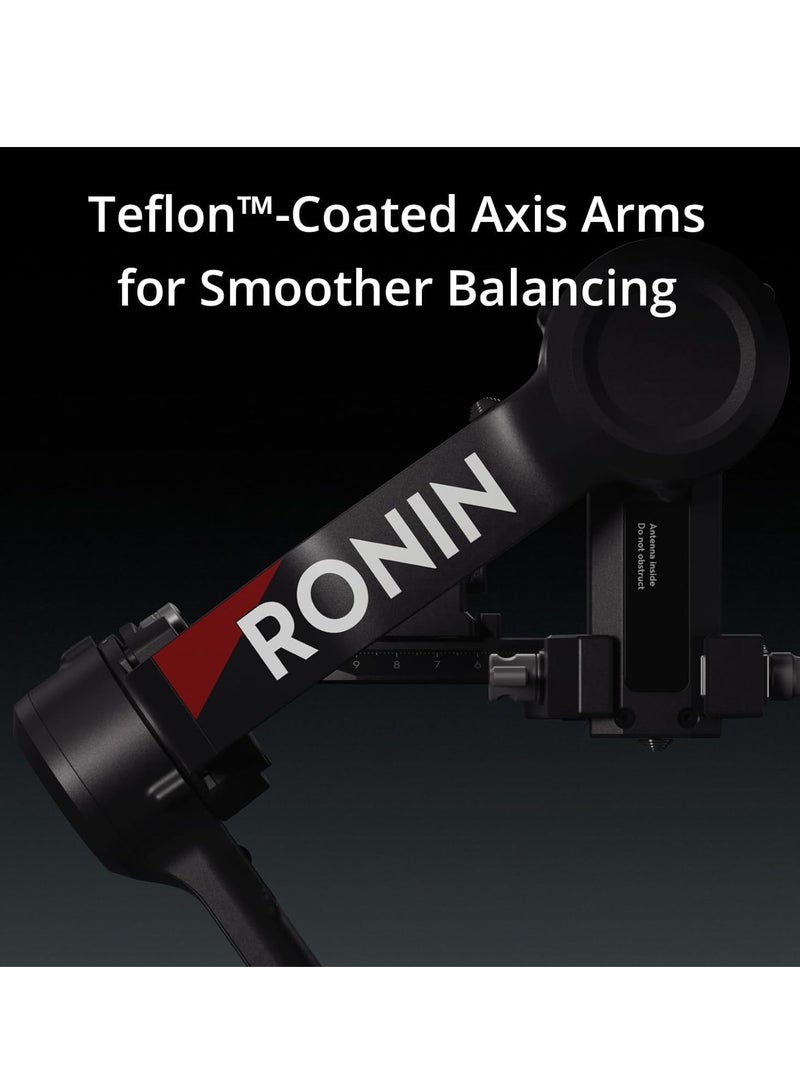 RS 4 Combo 3-Axis Gimbal Stabilizer – Black