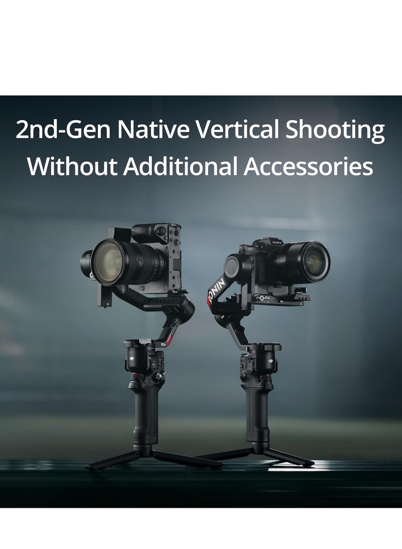 RS 4 Combo 3-Axis Gimbal Stabilizer – Black