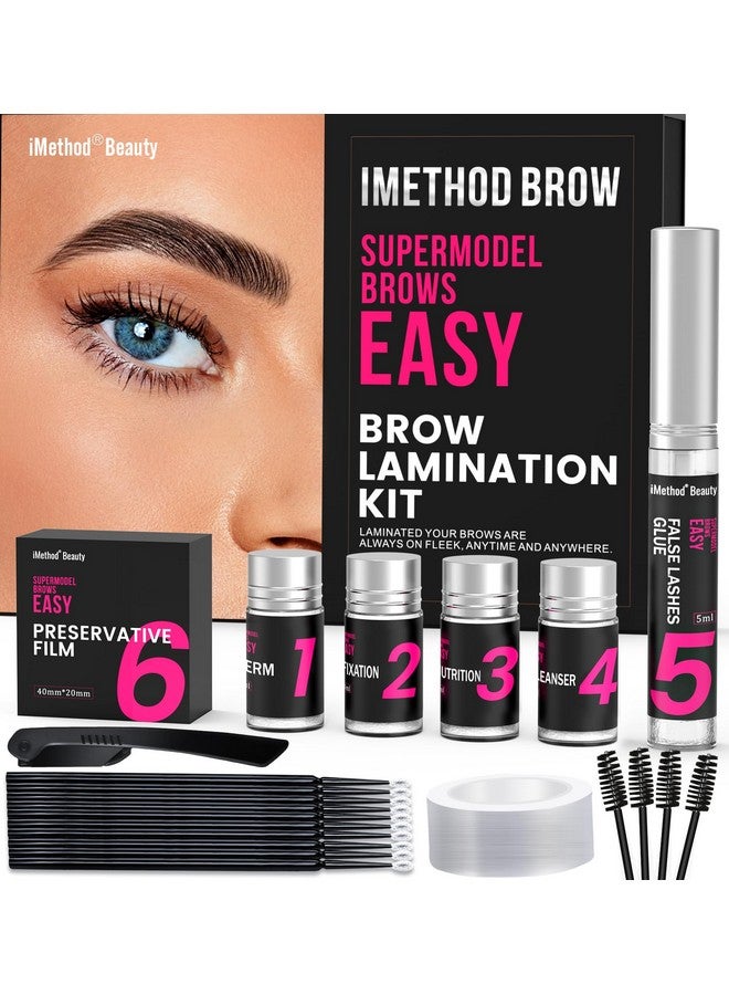 Brow Lamination Kit Eyebrow Lamination Kit Professional Diy Eye Brow Lift Kit At Home Easy To Use Longlasting Salon Result