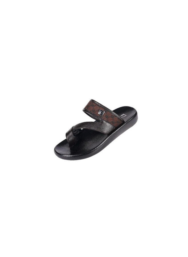 008-3581 Barjeel Uno Boys Arabic Sandals B-63014 Brown