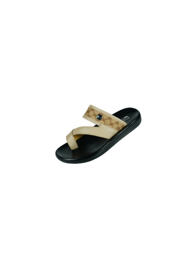 008-3582 Barjeel Uno Boys Arabic Sandals B-63014 Beige