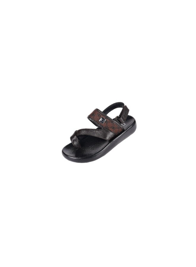 008-3581 Barjeel Uno Boys Arabic Sandals B-63014 Brown